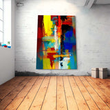 Abstrakte Kunst Werk III Ein extrem farbenfrohes Motiv mit deutlicher Ausdrucksstaerke_mockup02