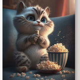 Cute Kitten süße Katze die auf der Couch Popcorn nascht_mockup_07