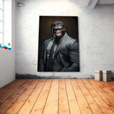 Unser 2. Gorilla im schicken grauen Anzug mit brauner Krawatte_mockup01