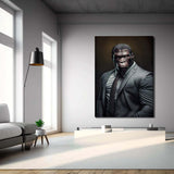 Unser 2. Gorilla im schicken grauen Anzug mit brauner Krawatte_mockup04