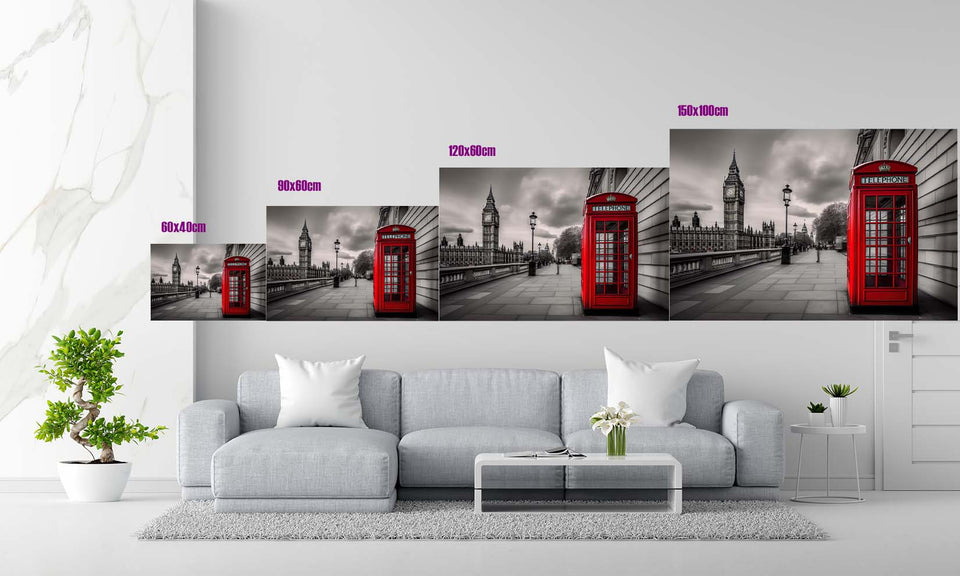 Größentabelle_Zweites Motiv unserer London City mit roter Telefonzelle und Big-Ben_mockup