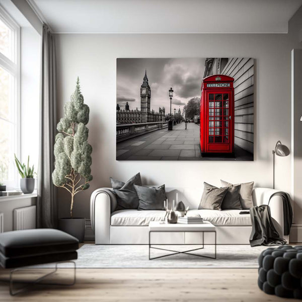Zweites Motiv unserer London City mit roter Telefonzelle und Big-Ben_mockup02